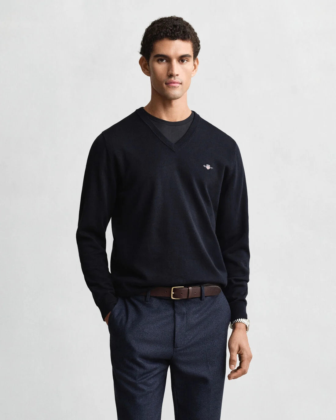 GANT COTTON V-NECK