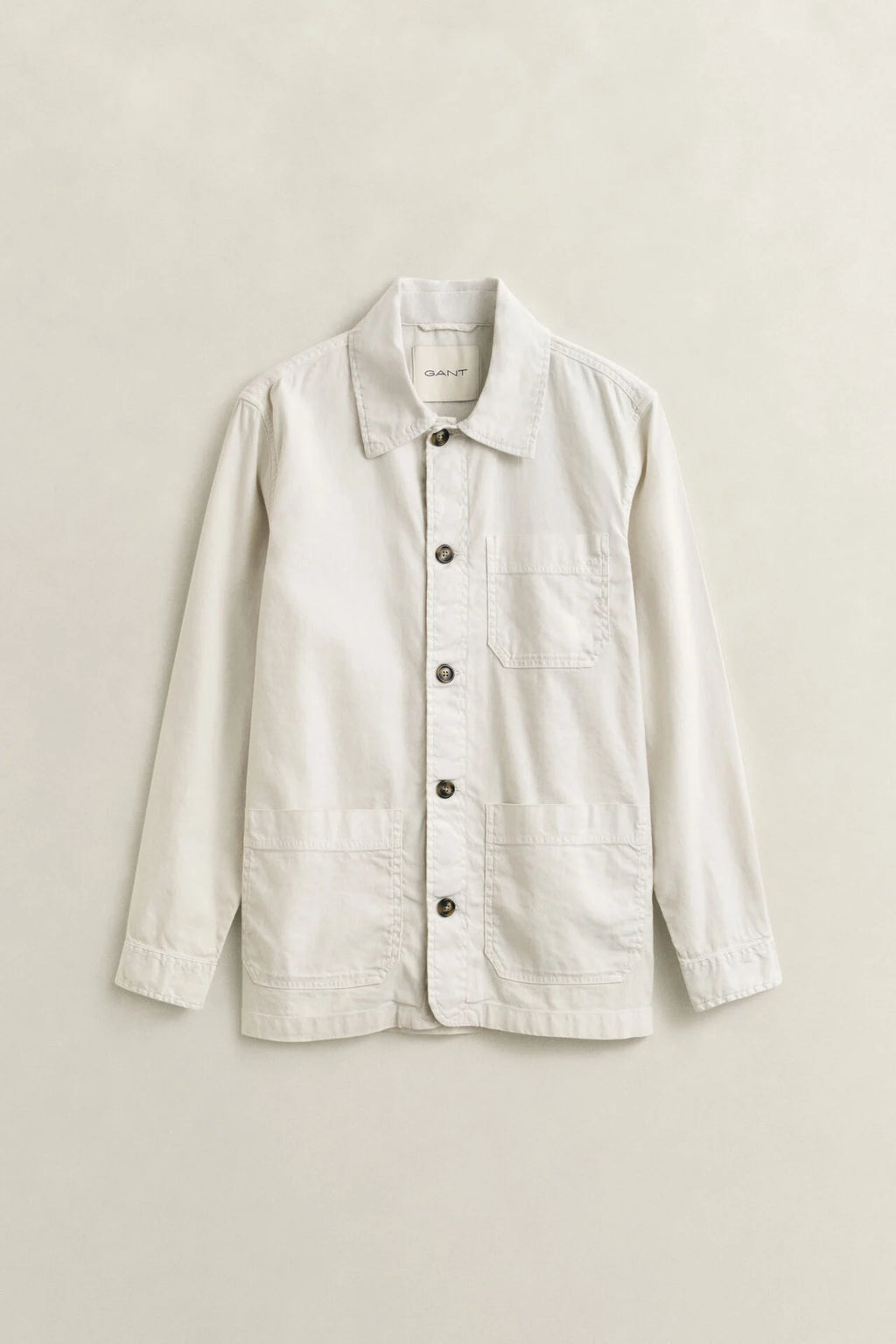 GANT REG COT/LINEN OVERSHIRT