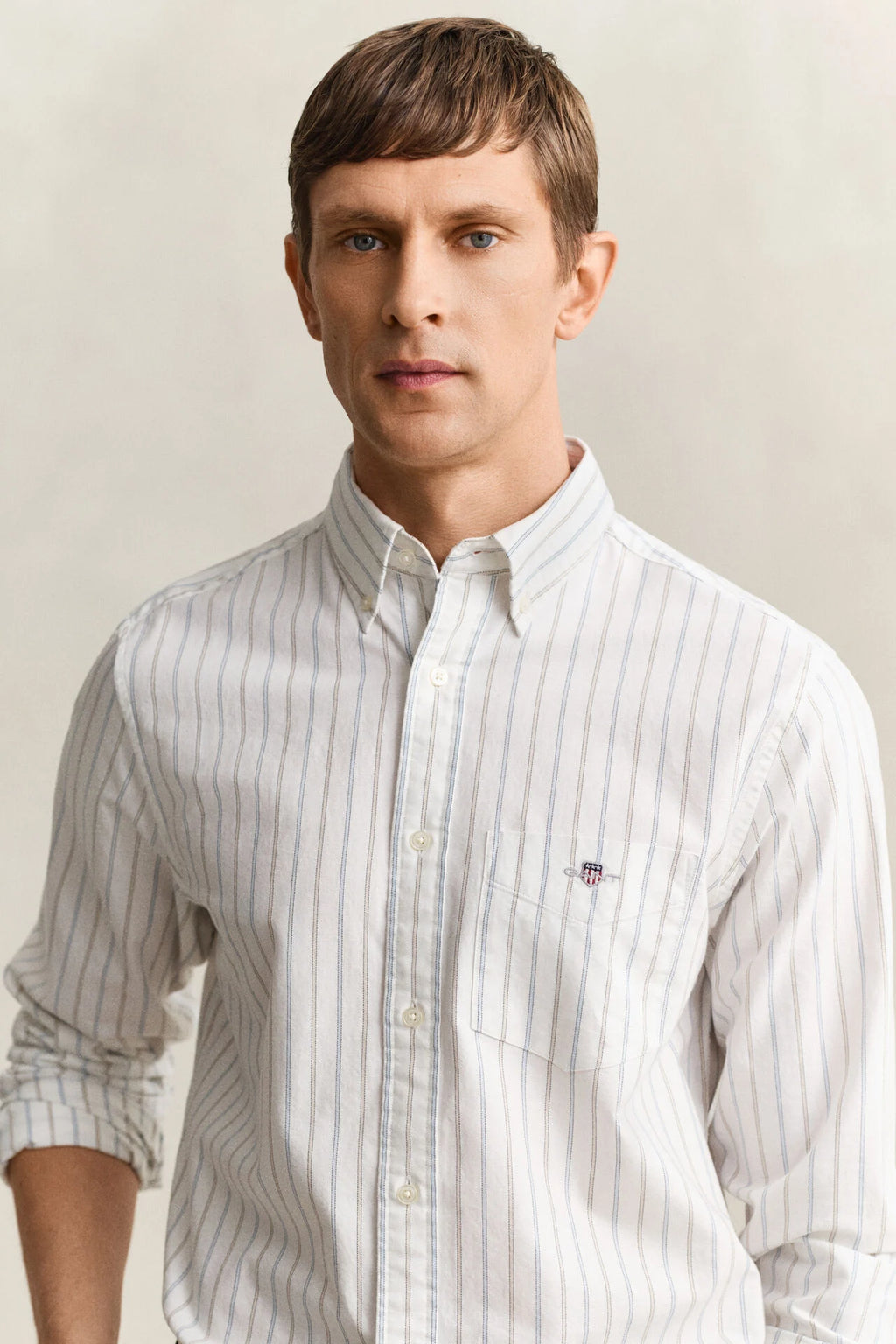 GANT REG CLASSIC OXFORD STRIPE SHIRT