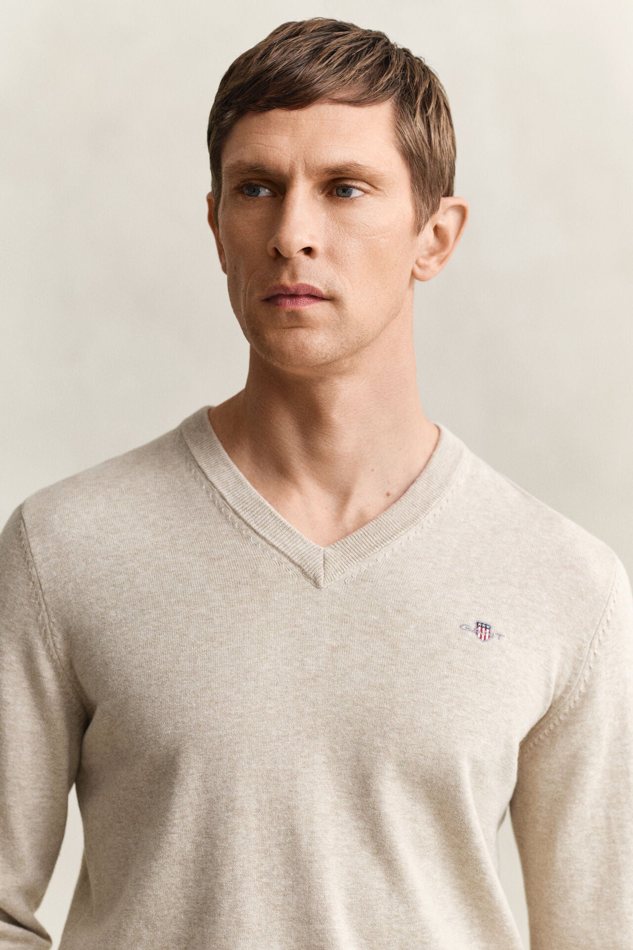 GANT COTTON V-NECK