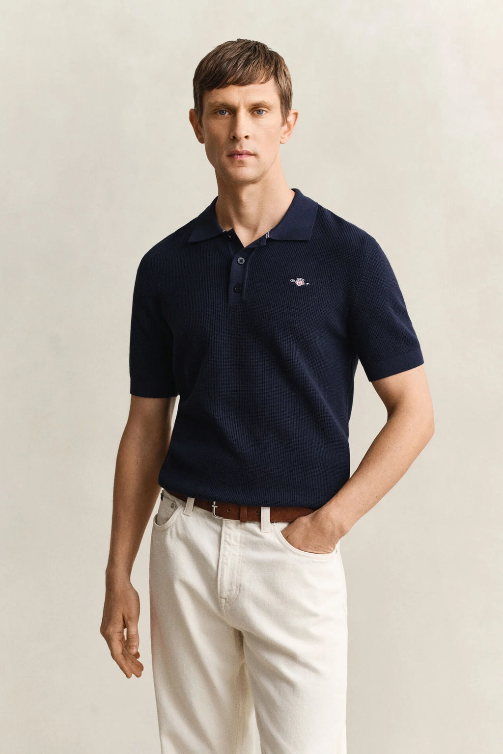 GANT TEXTURED PIKÉ