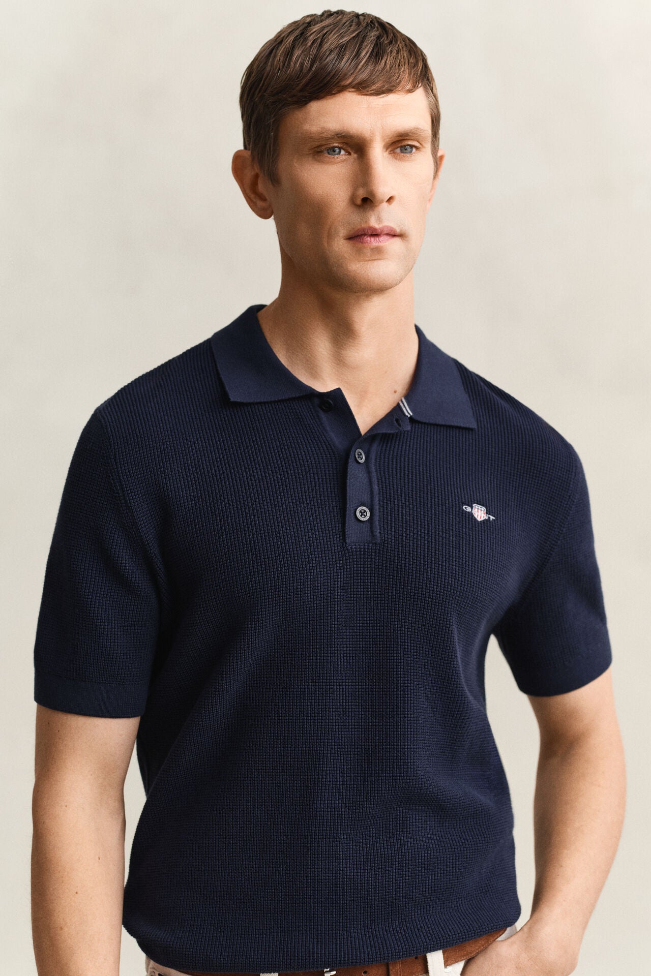 GANT TEXTURED PIKÉ