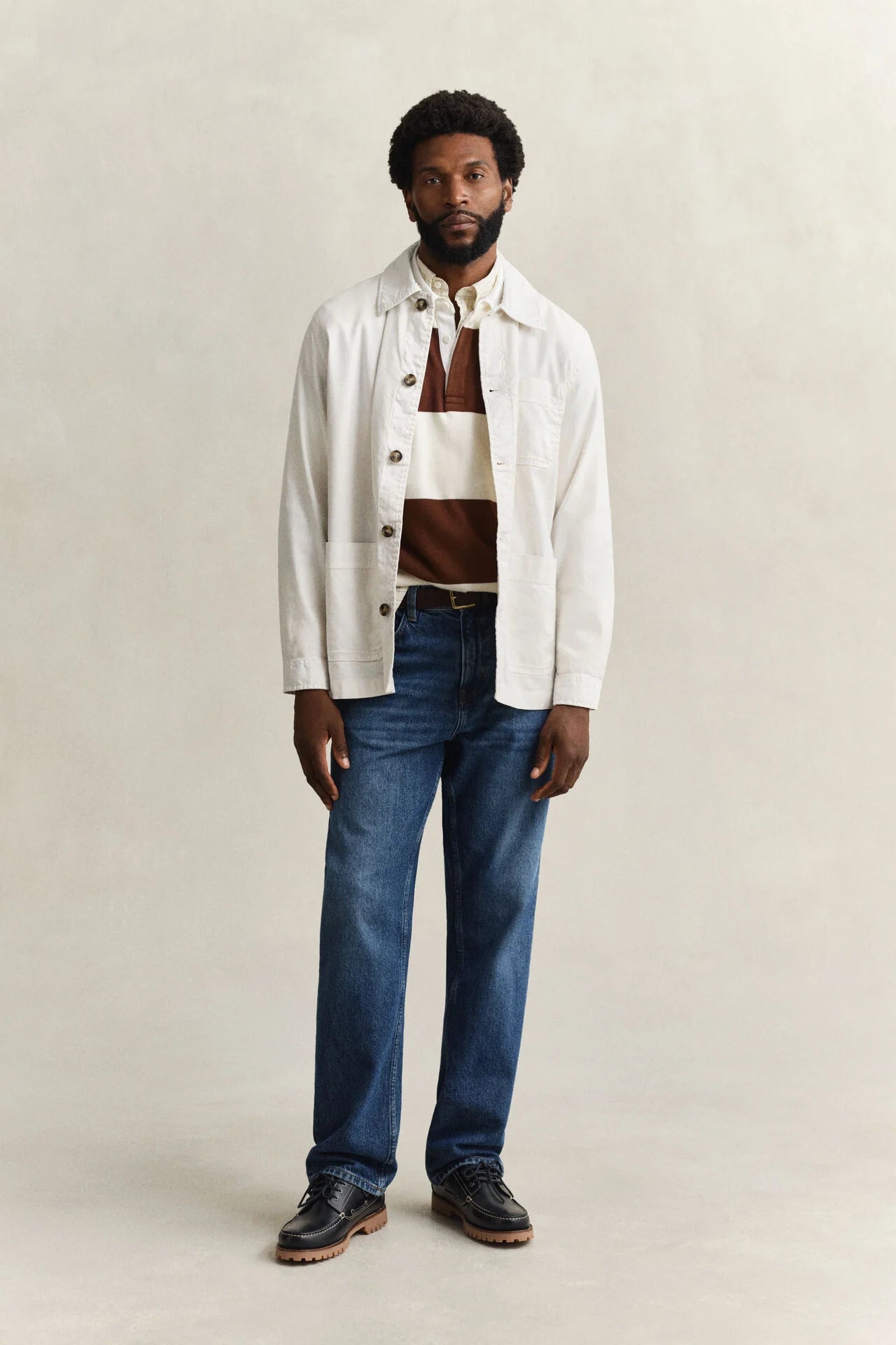 GANT REG COT/LINEN OVERSHIRT