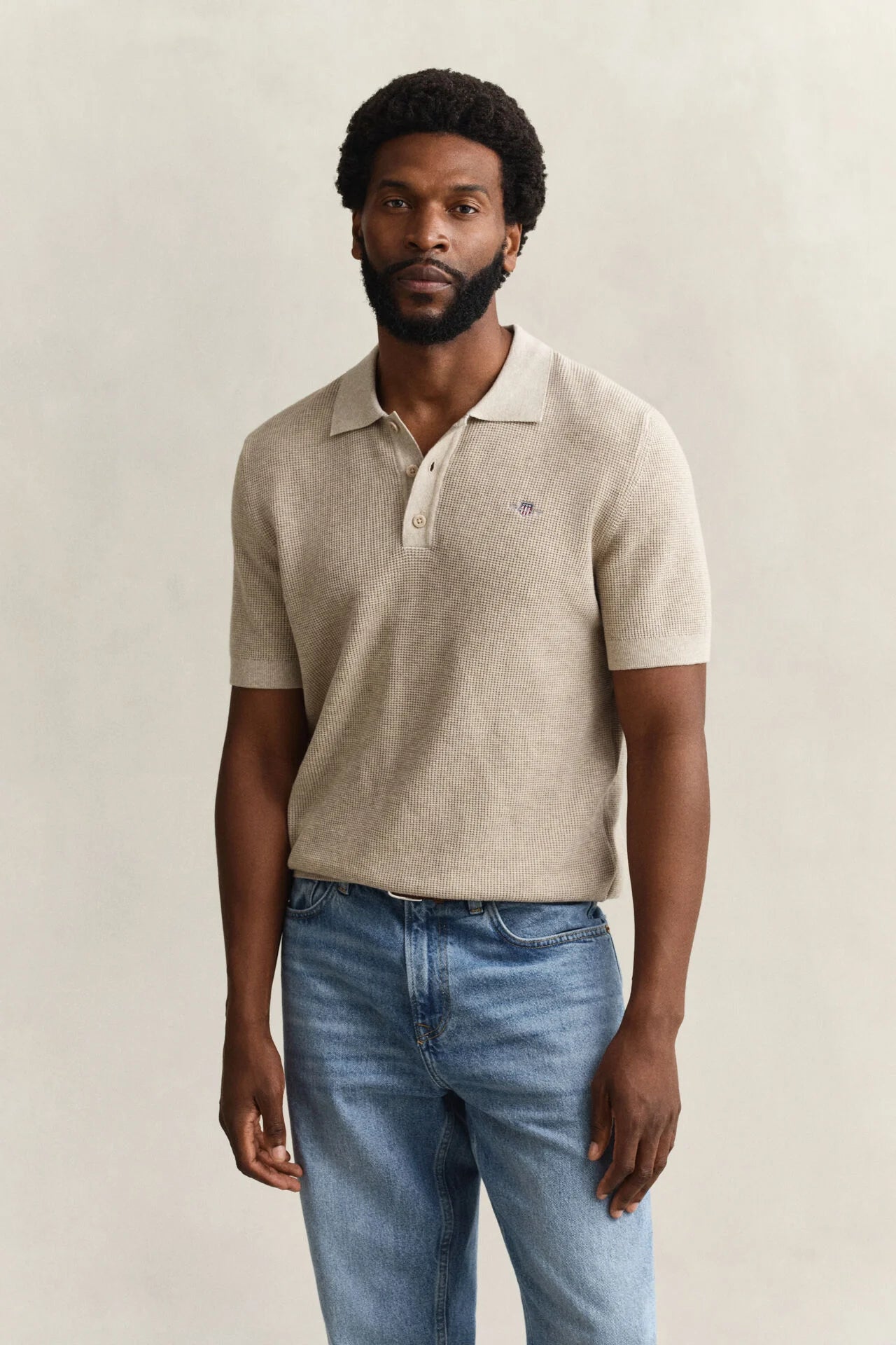 GANT TEXTURED PIKÉ
