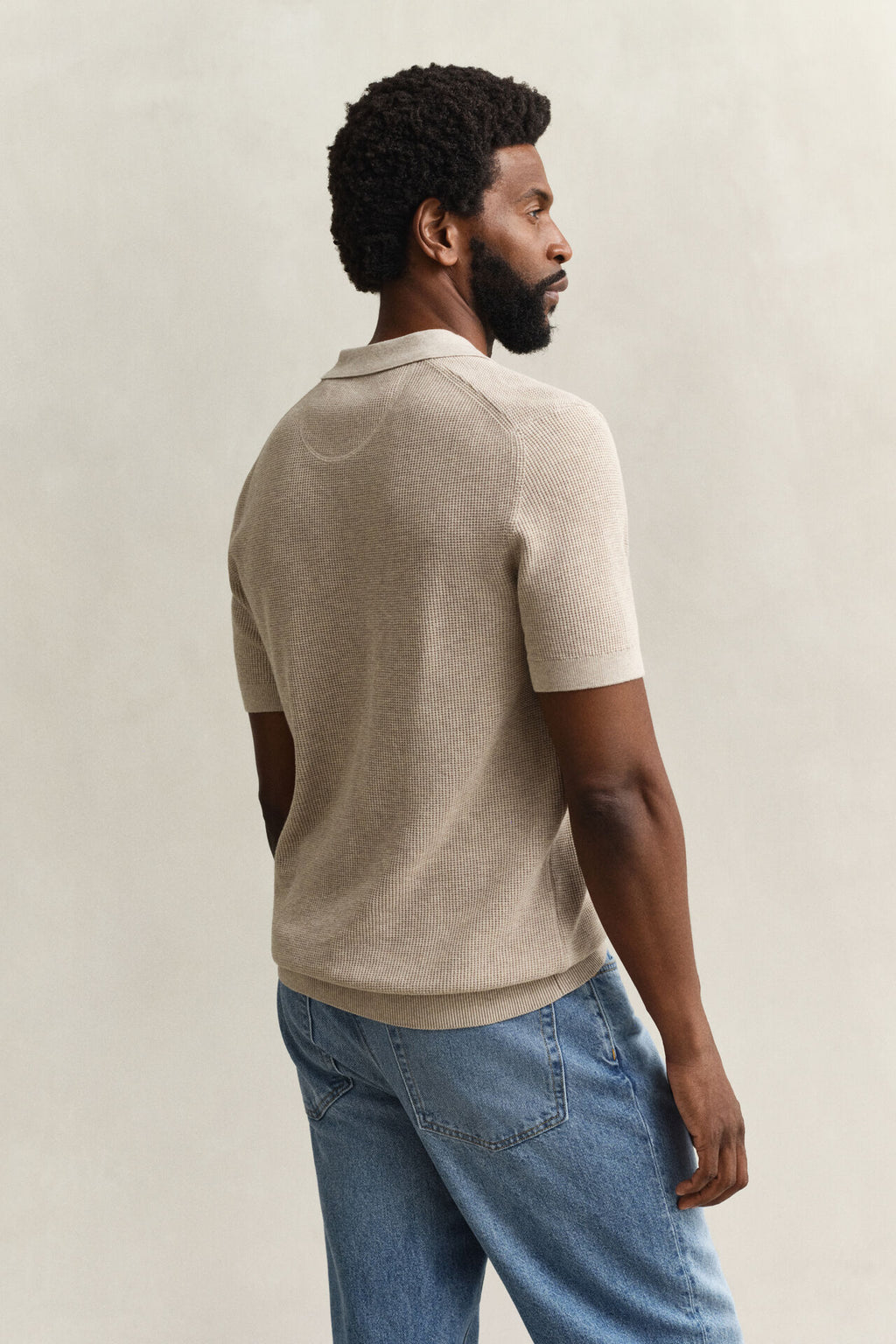 GANT TEXTURED PIKÉ