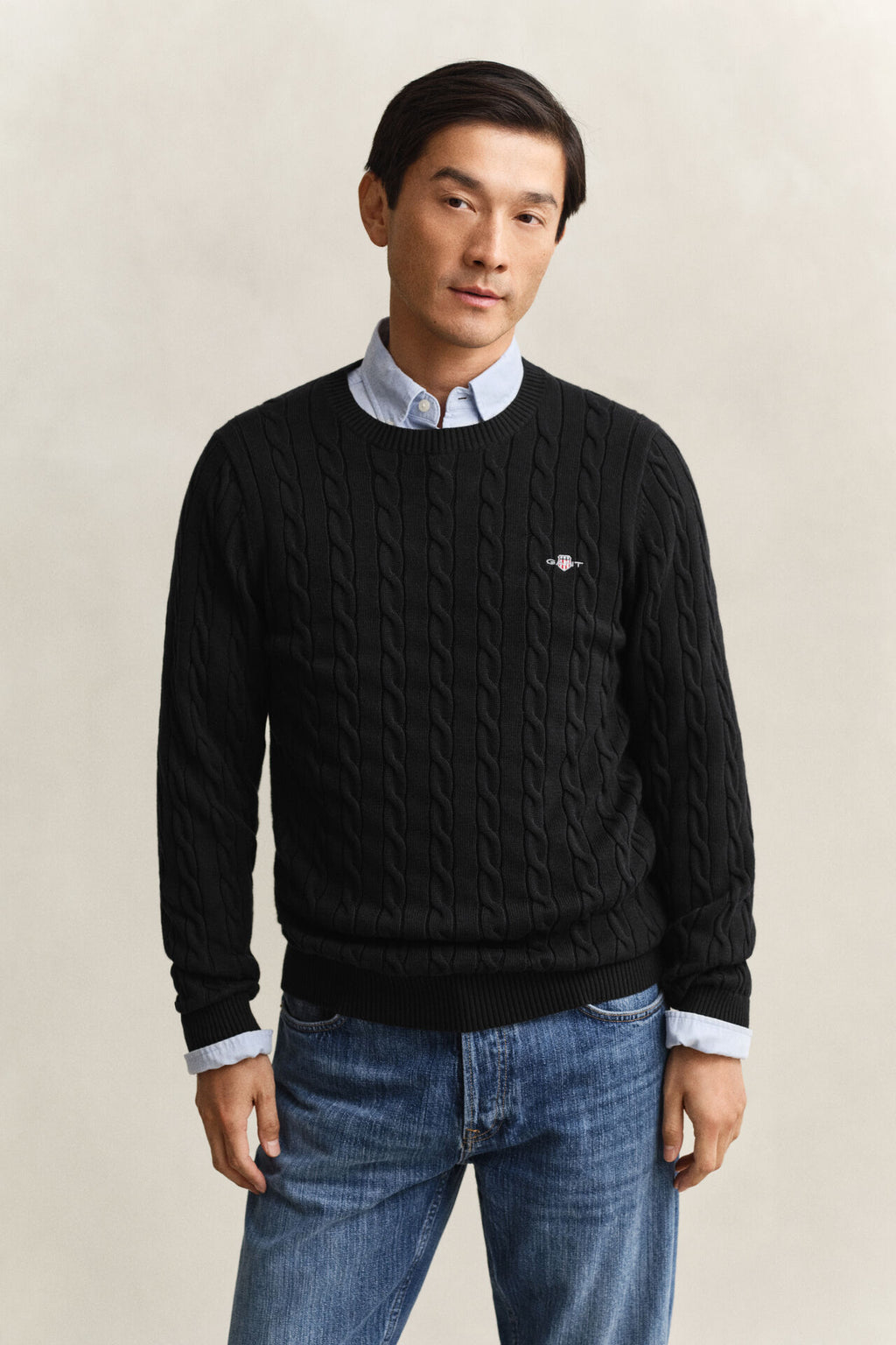 GANT CABLE C-NECK