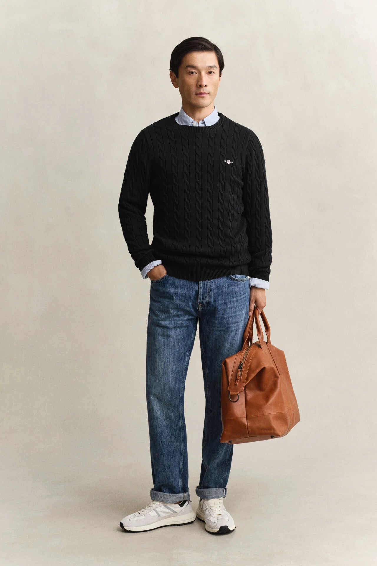 GANT CABLE C-NECK