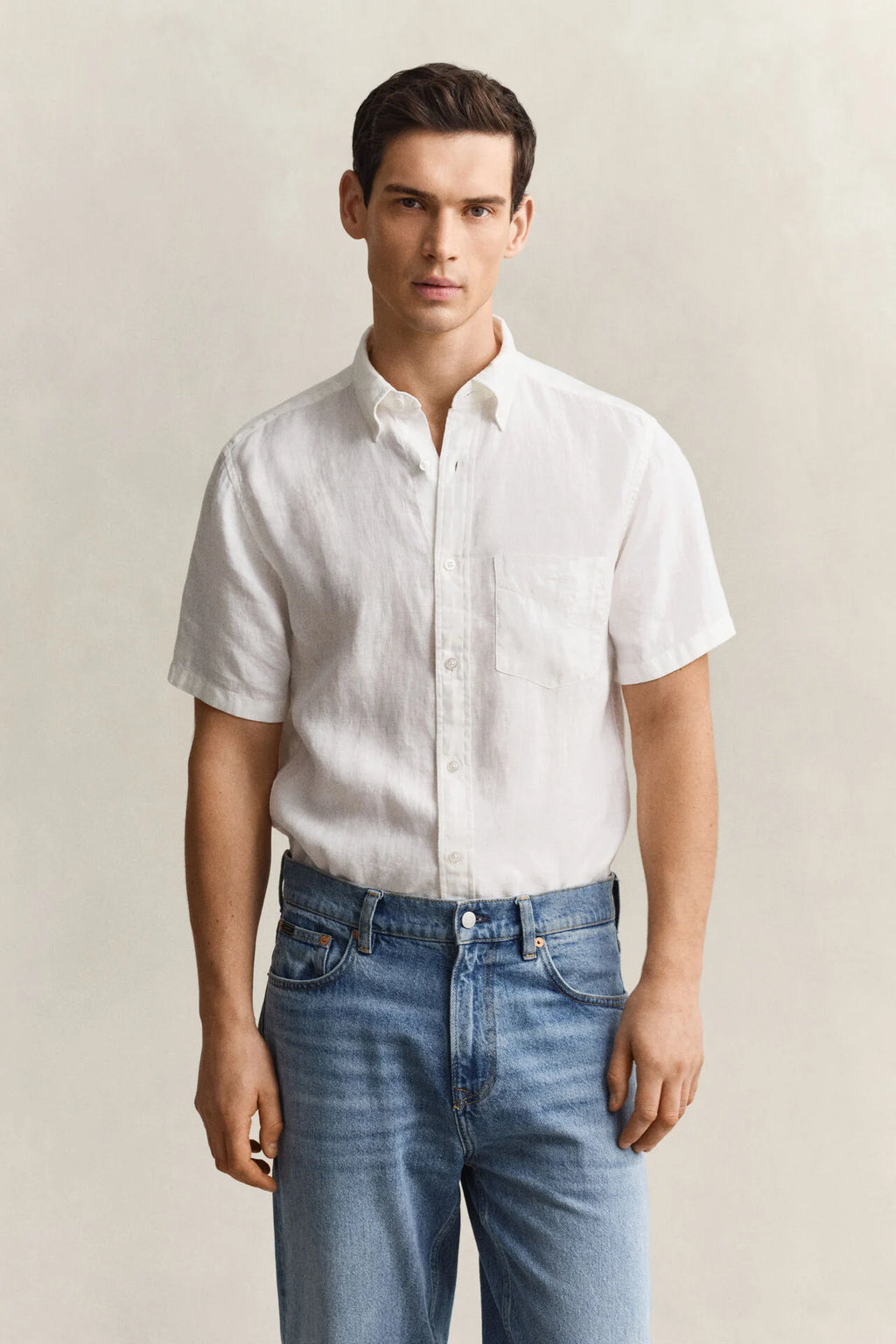 GANT LINEN SS SHIRT