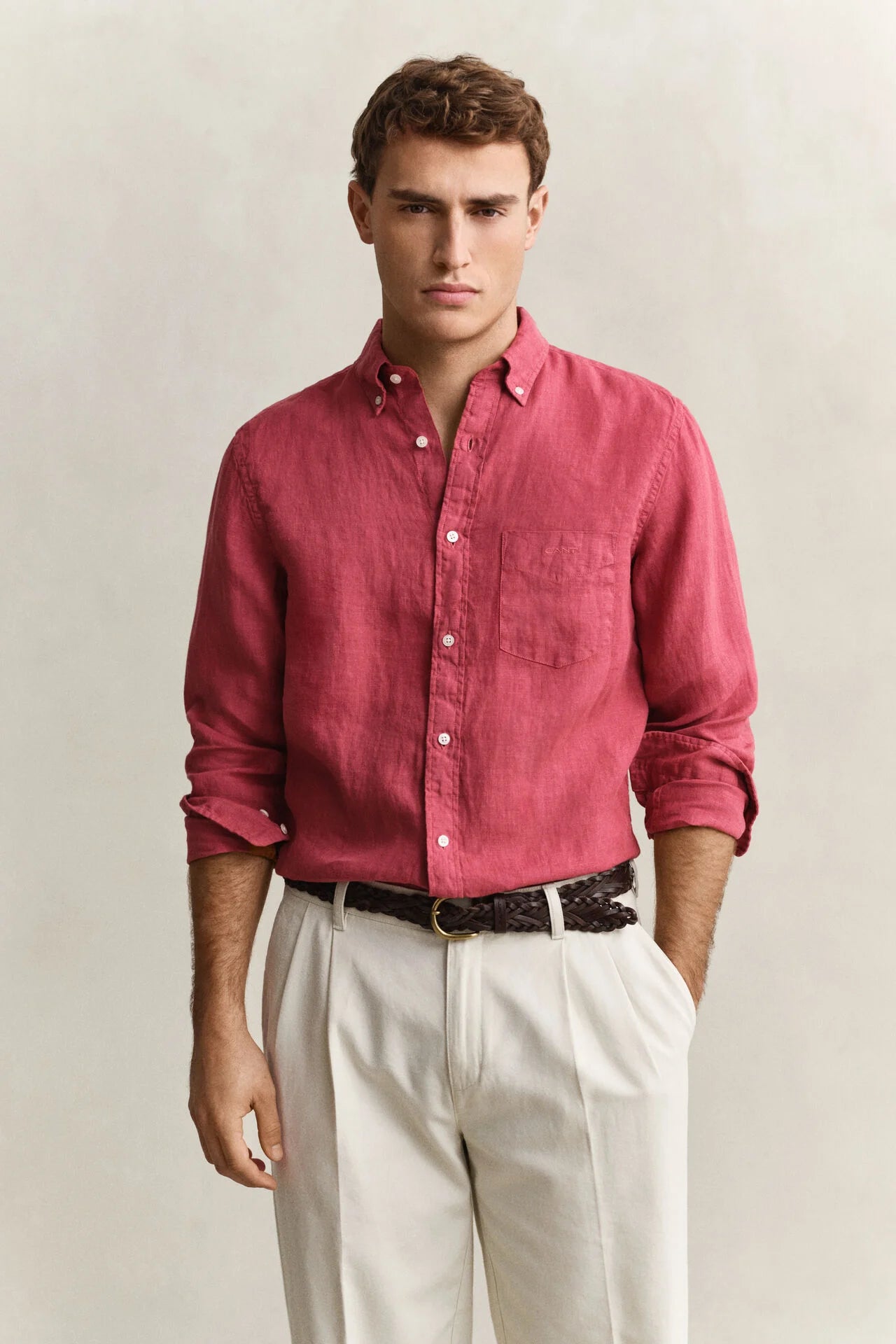 GANT DYED LINEN SHIRT