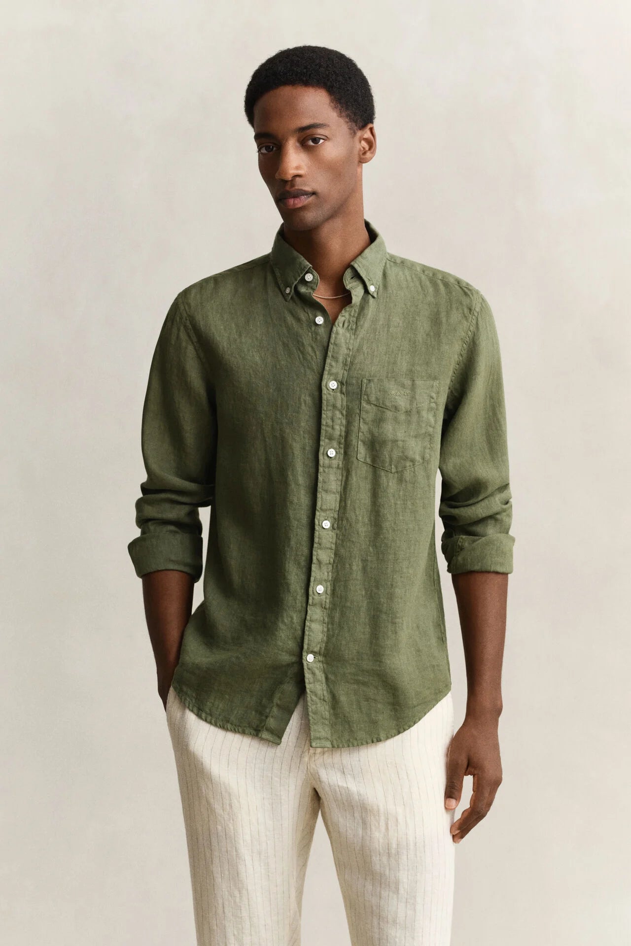 GANT DYED LINEN SHIRT