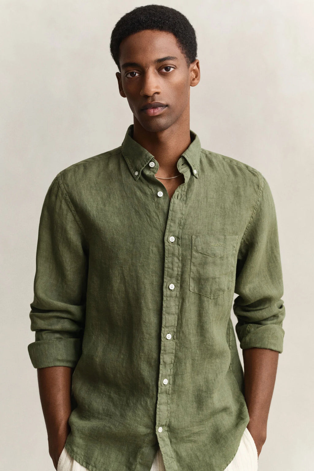 GANT DYED LINEN SHIRT