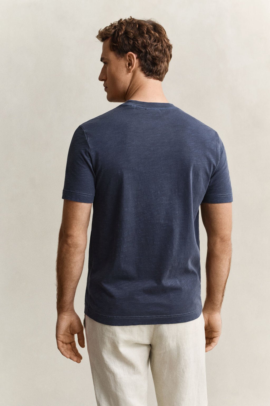 GANT WASHED SLUB T-SHIRT