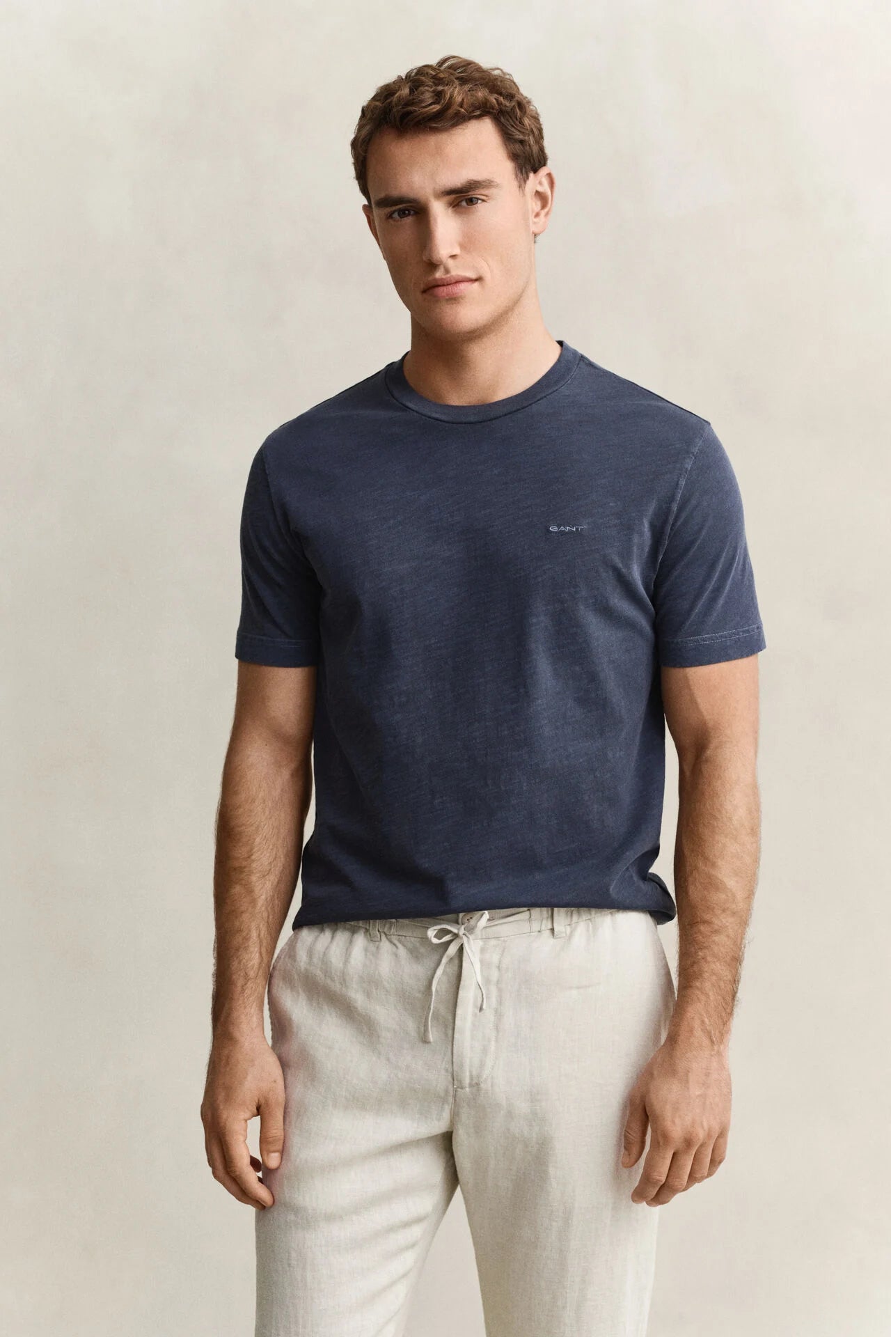 GANT WASHED SLUB T-SHIRT