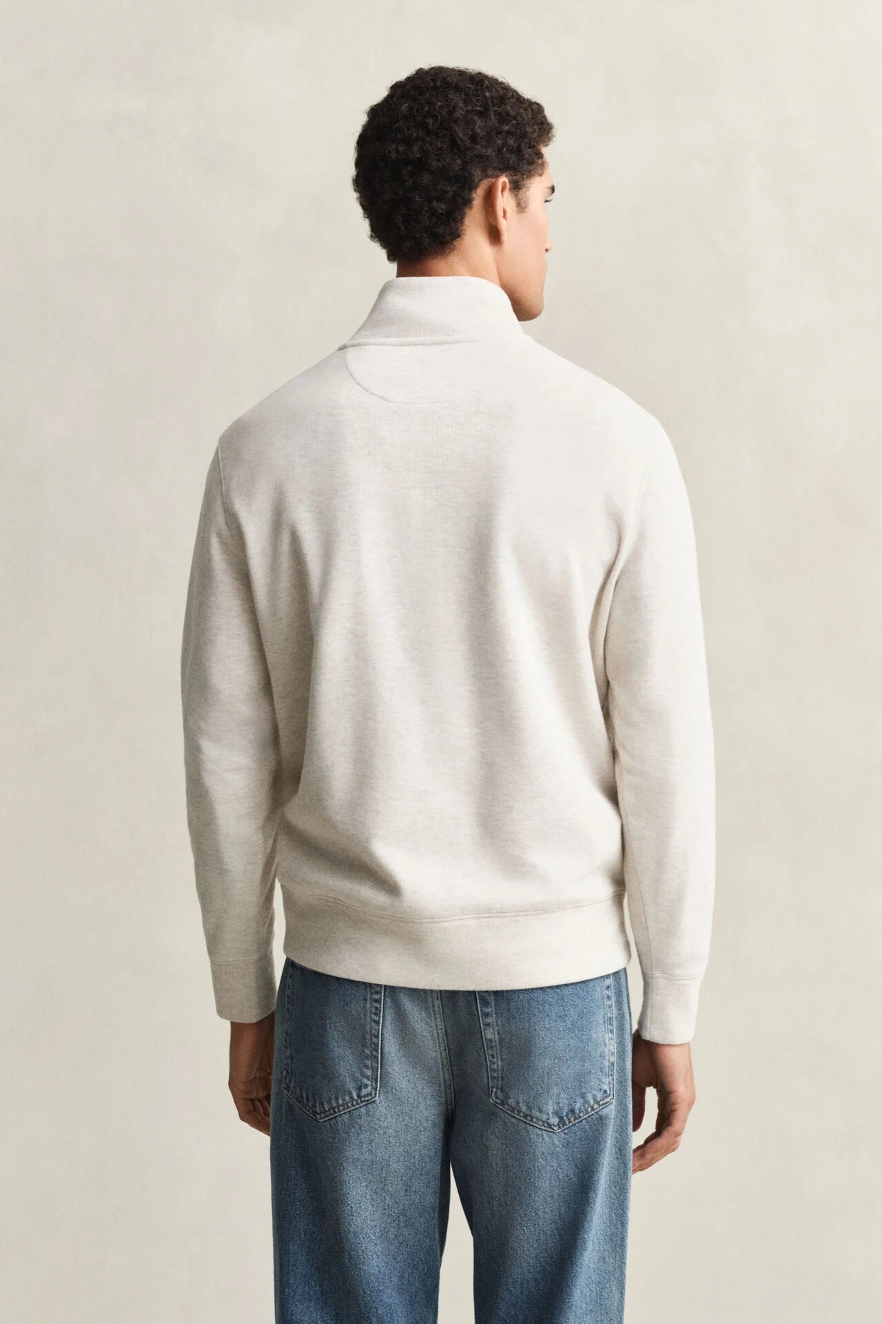 GANT LIGHT SACKER HALF ZIP