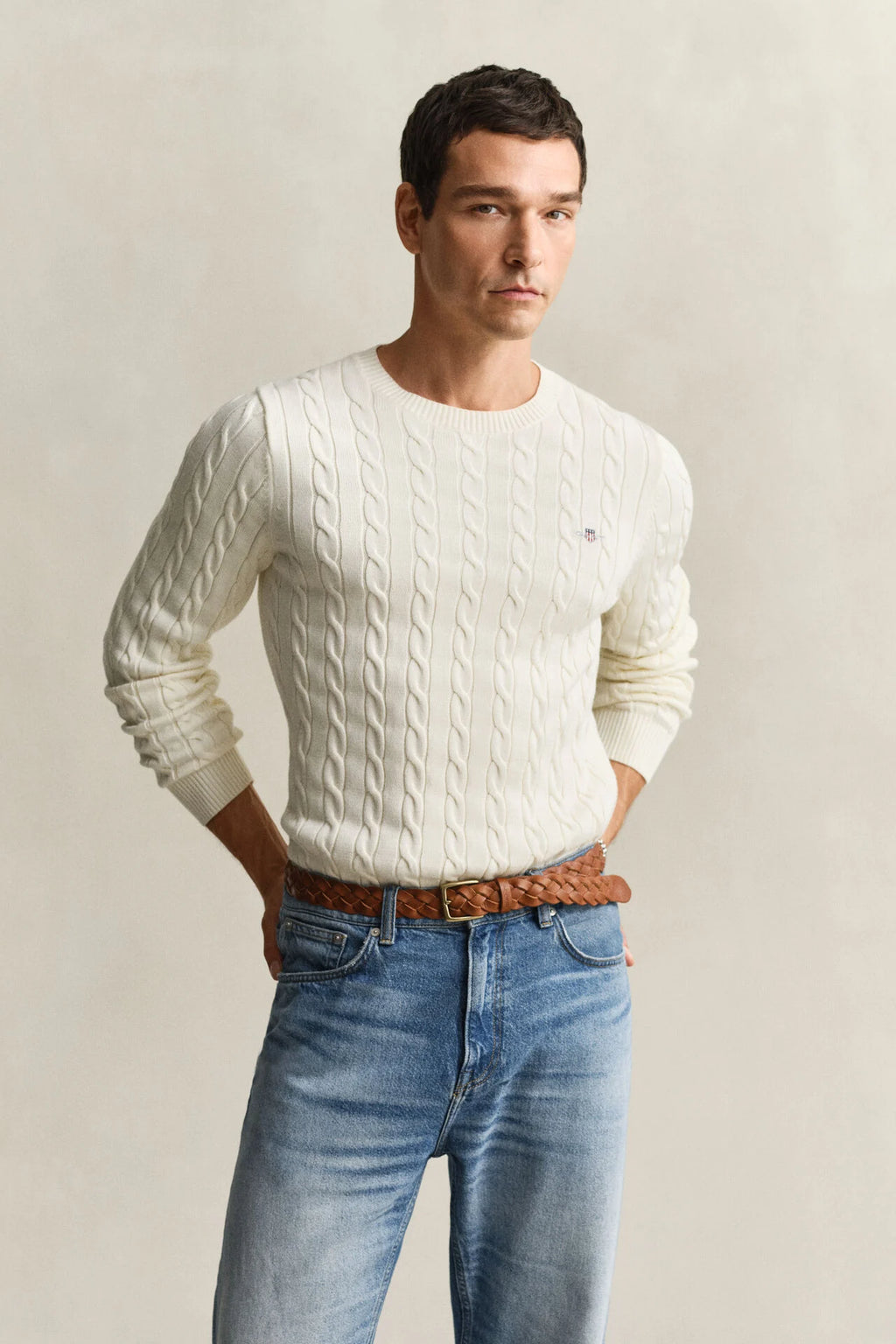 GANT CABLE C-NECK