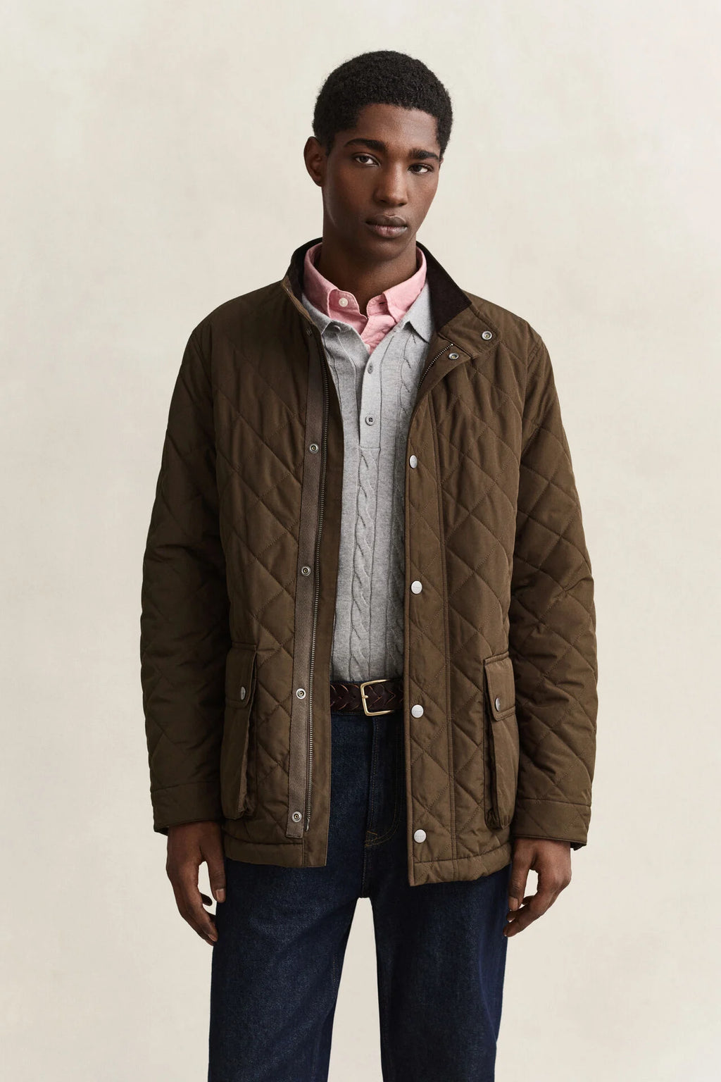 GANT QUILTED MID JACKET