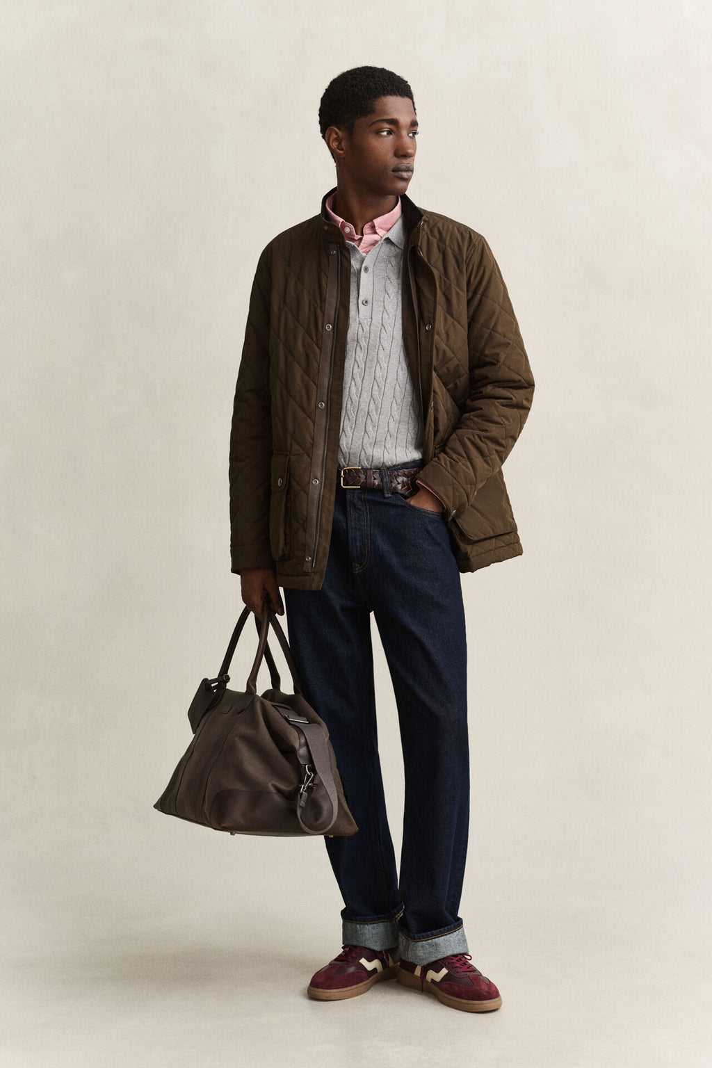 GANT QUILTED MID JACKET