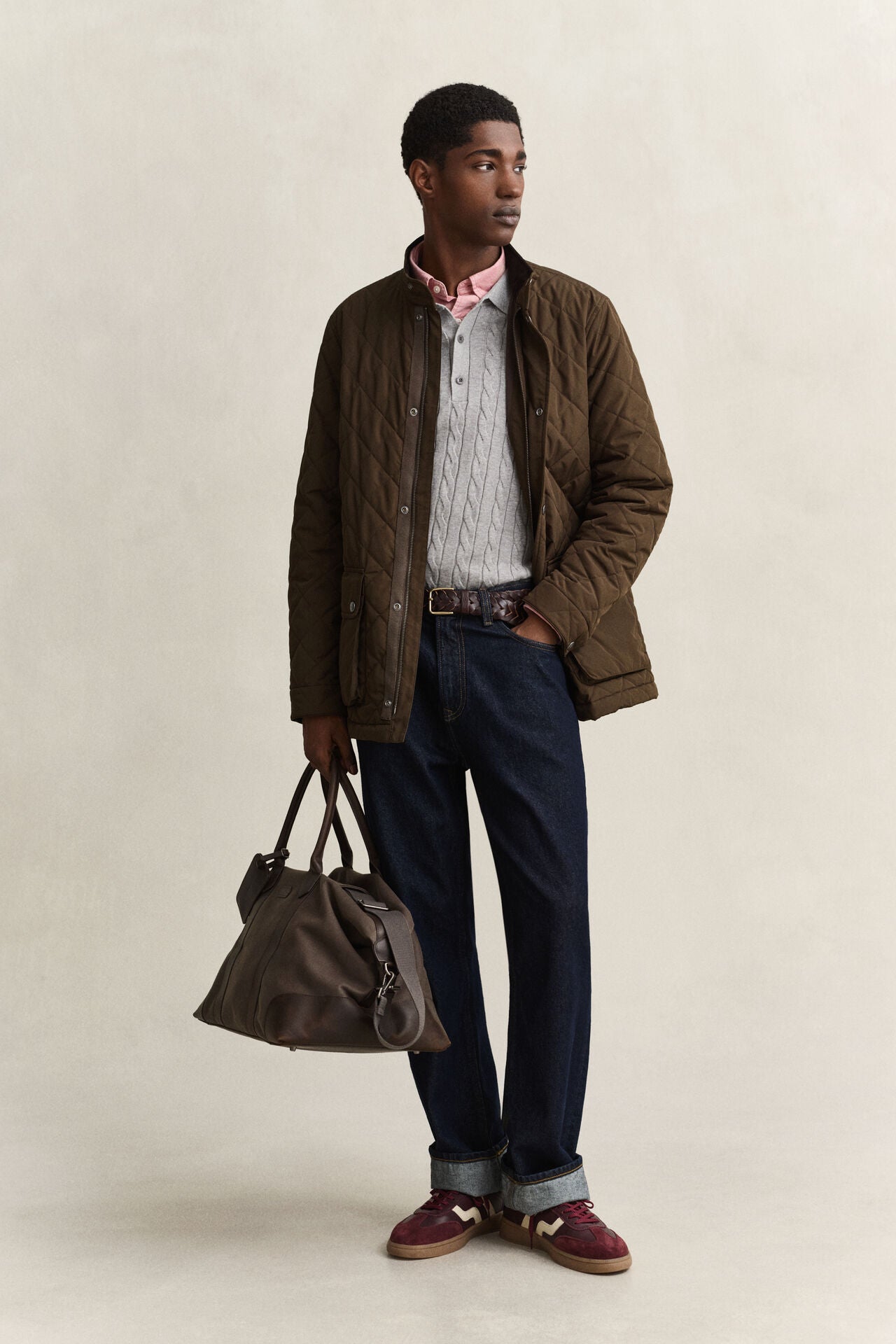 GANT QUILTED MID JACKET