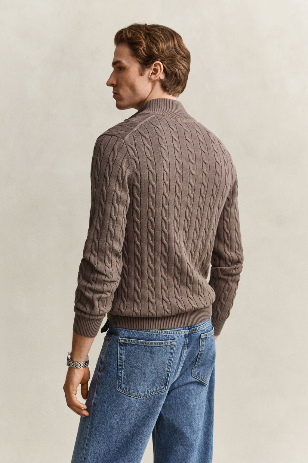 GANT CABLE HALF-ZIP