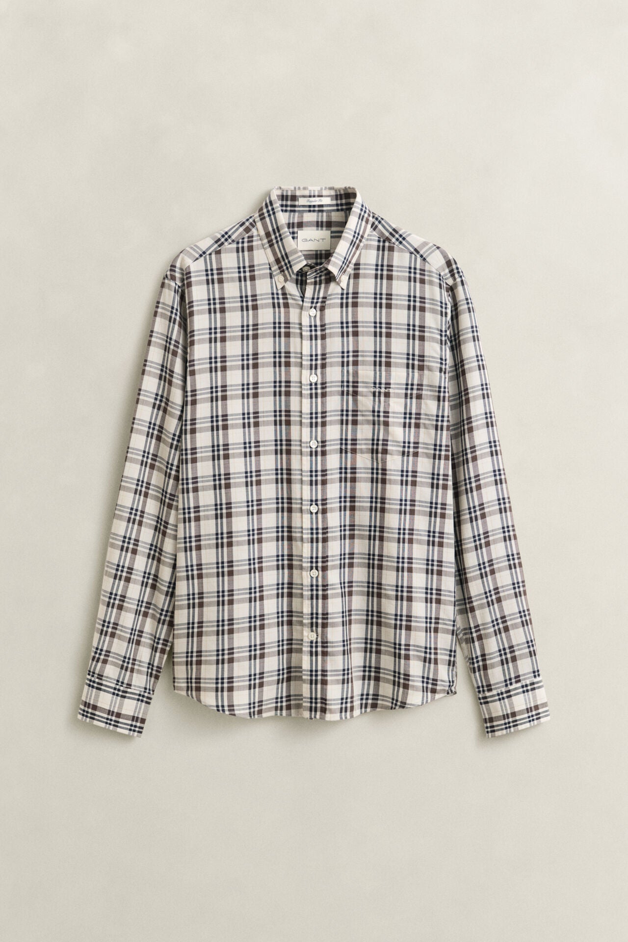 GANT REG TWILL CHECK SHIRT
