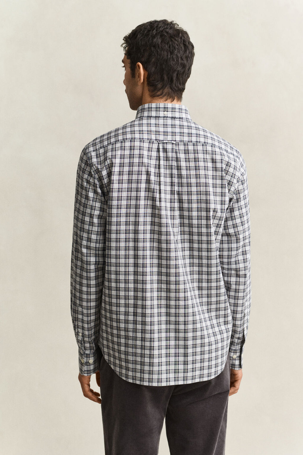 GANT REG POPLIN CHECK SHIRT