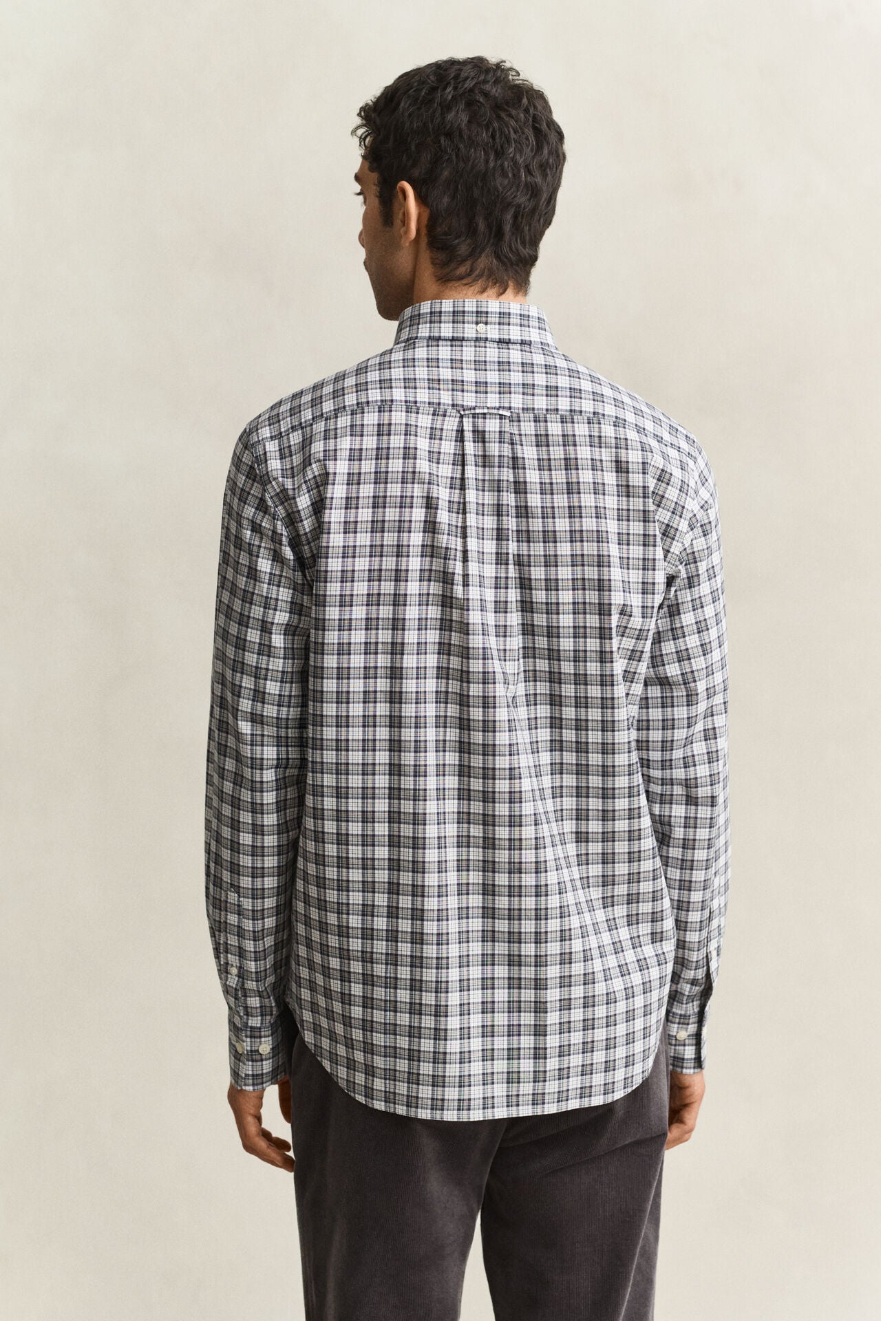 GANT REG POPLIN CHECK SHIRT