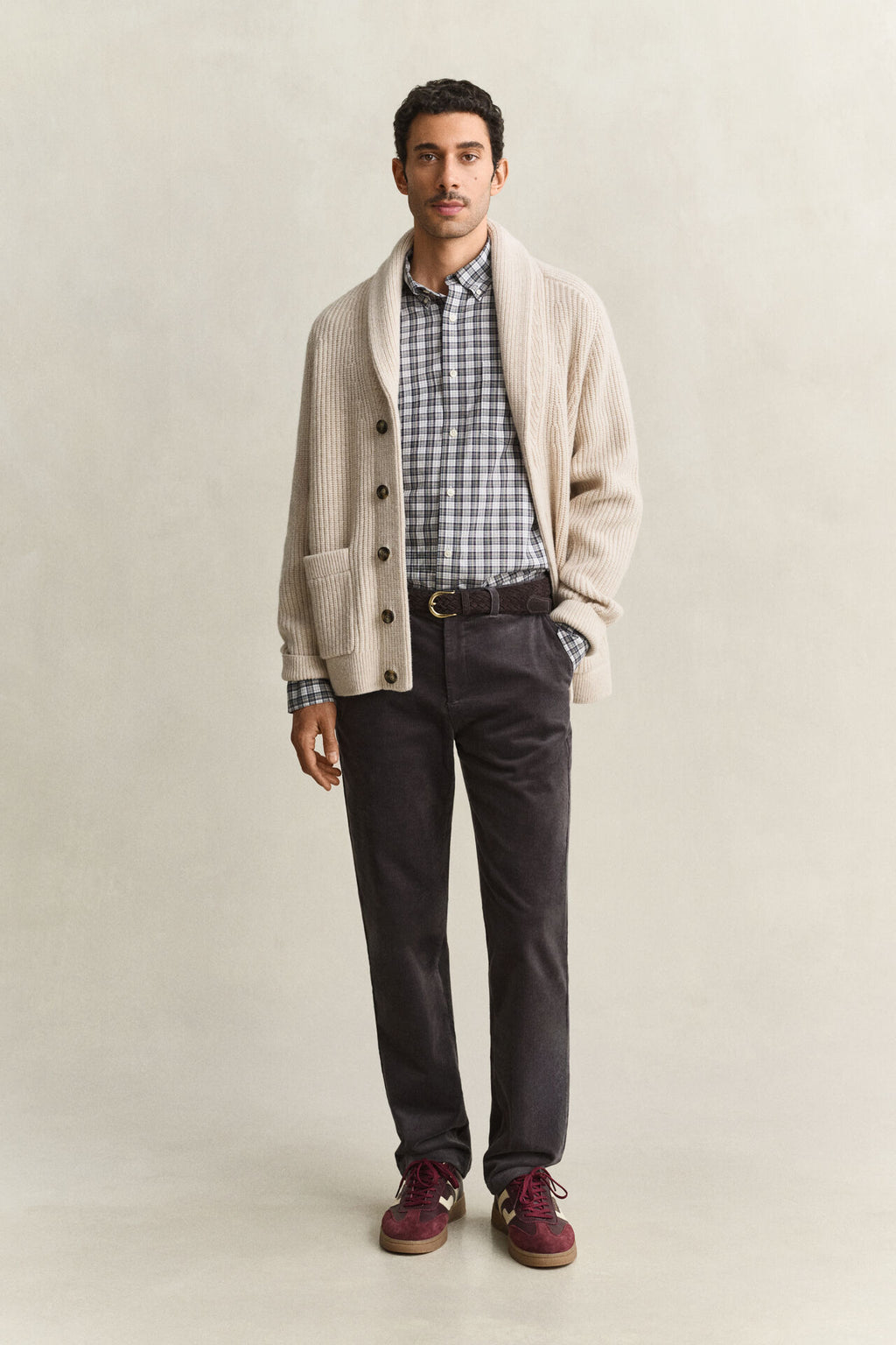 GANT REG POPLIN CHECK SHIRT