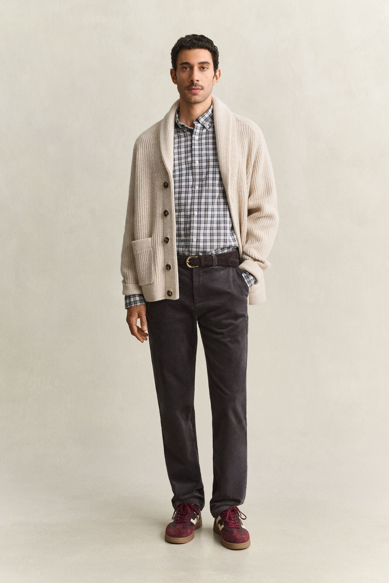 GANT REG POPLIN CHECK SHIRT