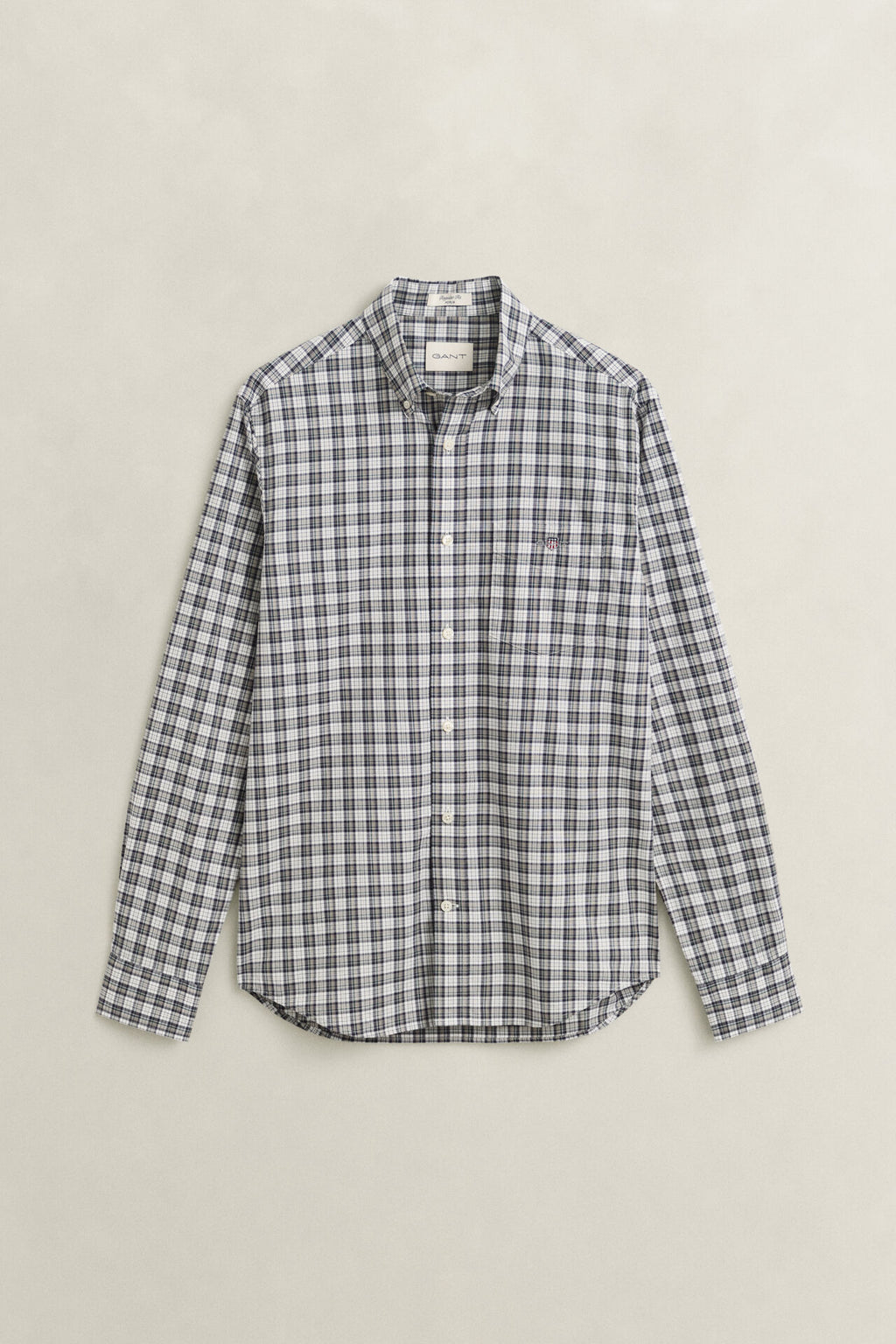 GANT REG POPLIN CHECK SHIRT