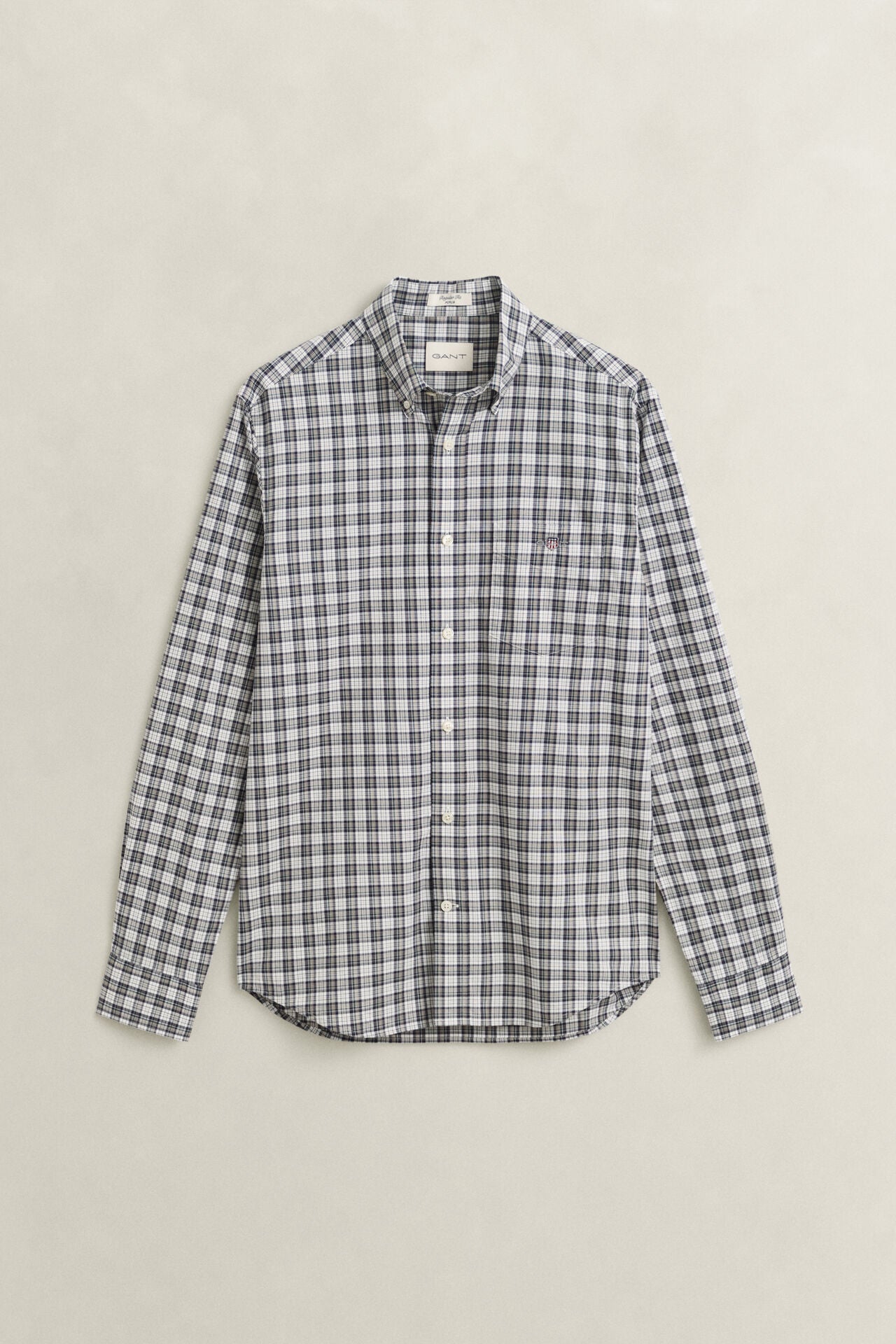 GANT REG POPLIN CHECK SHIRT