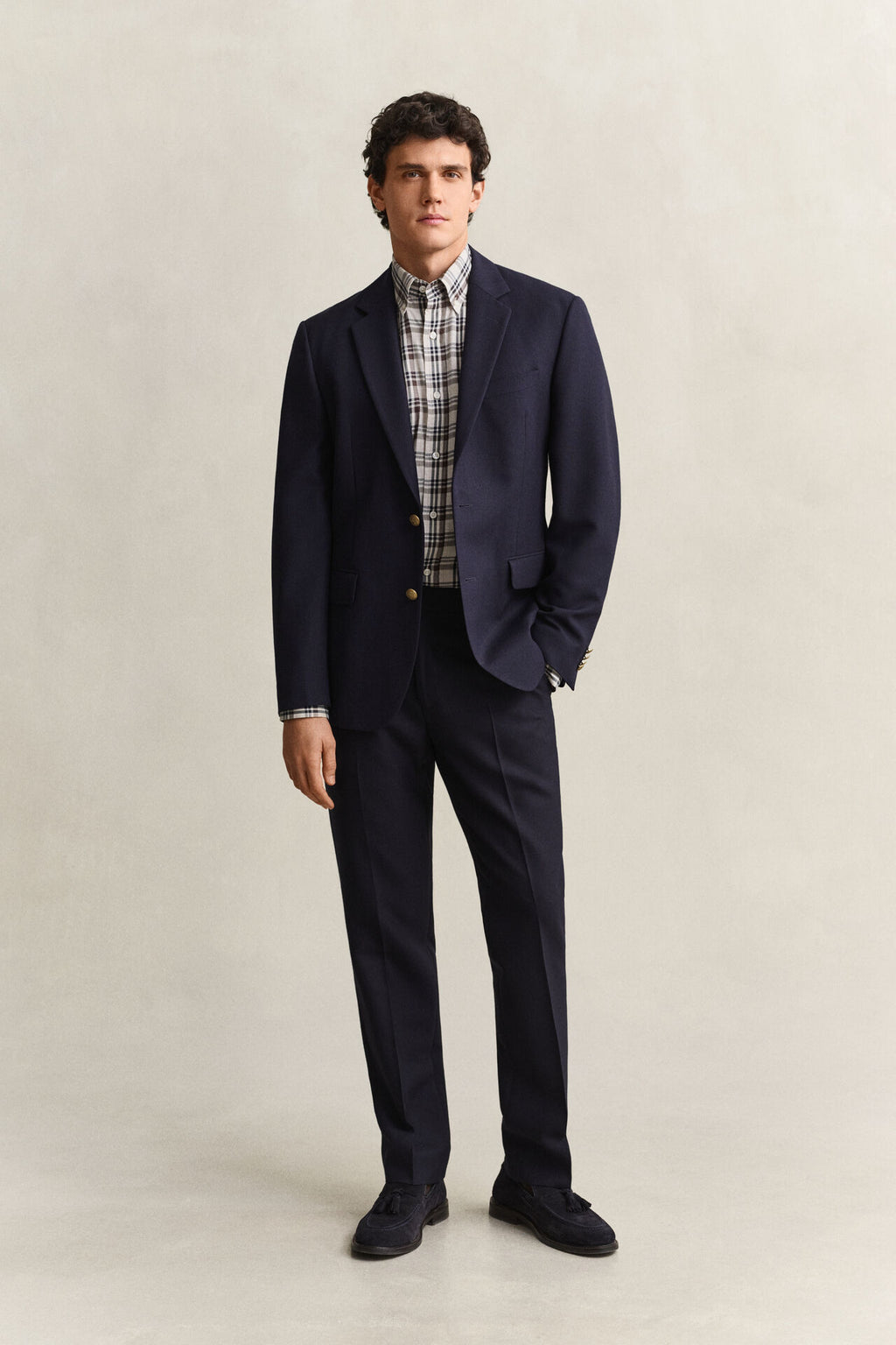 GANT REG TWILL CHECK SHIRT