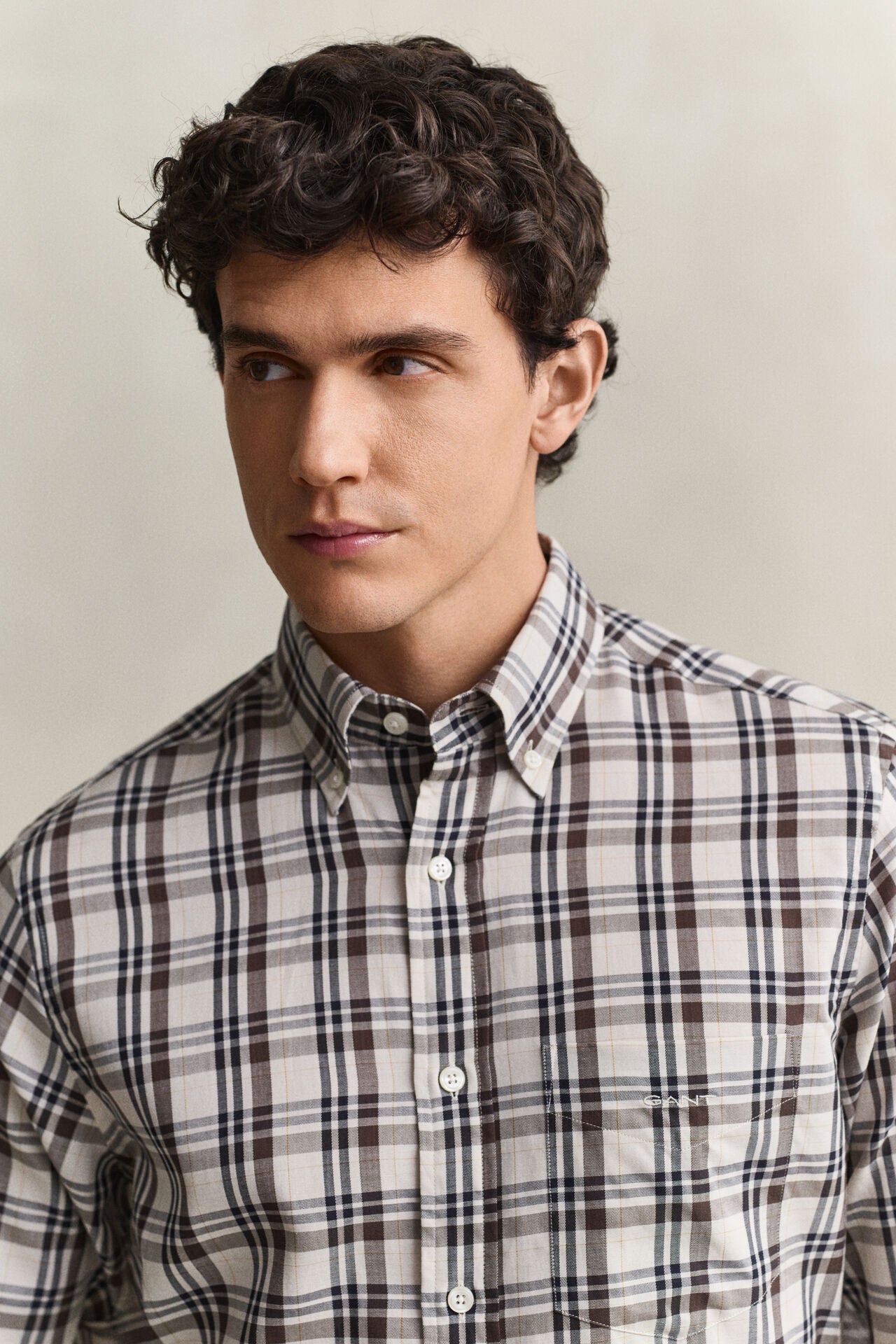 GANT REG TWILL CHECK SHIRT