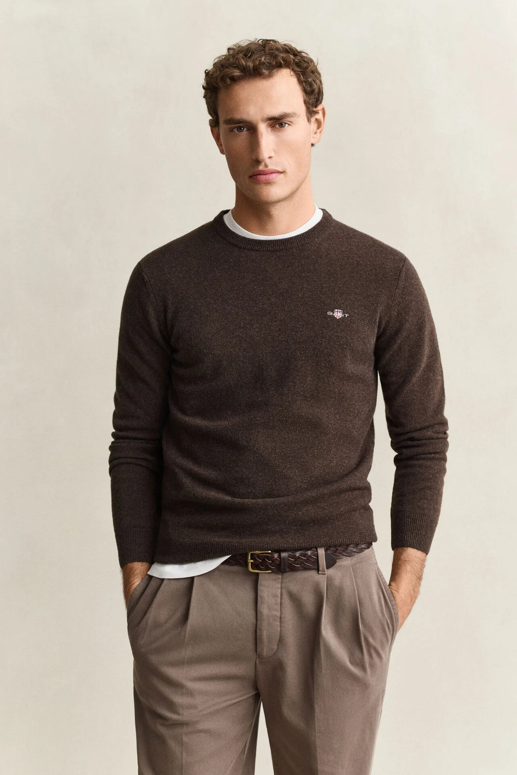 GANT LAMBSWOOL C-NECK