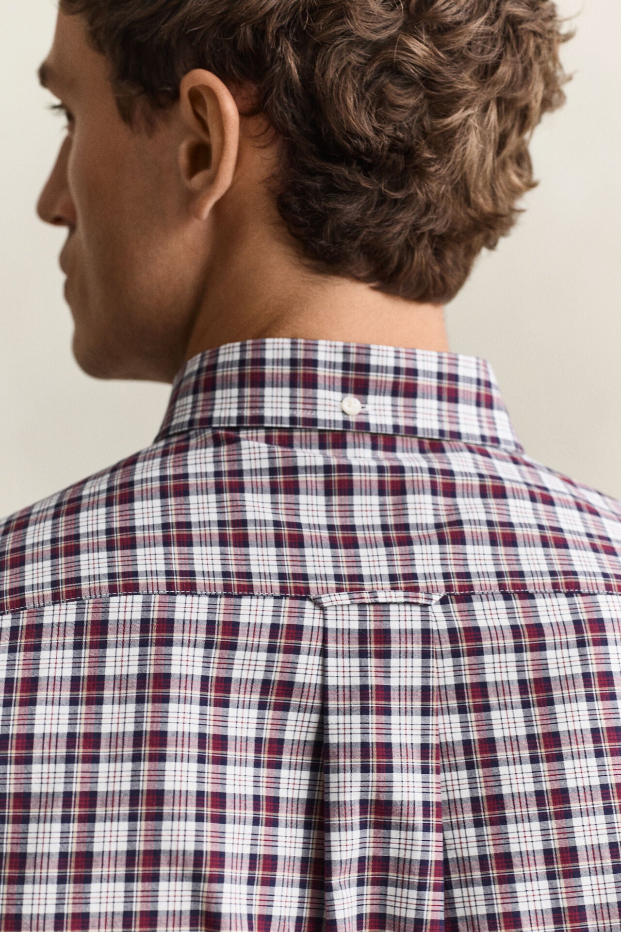 GANT REG POPLIN CHECK SHIRT