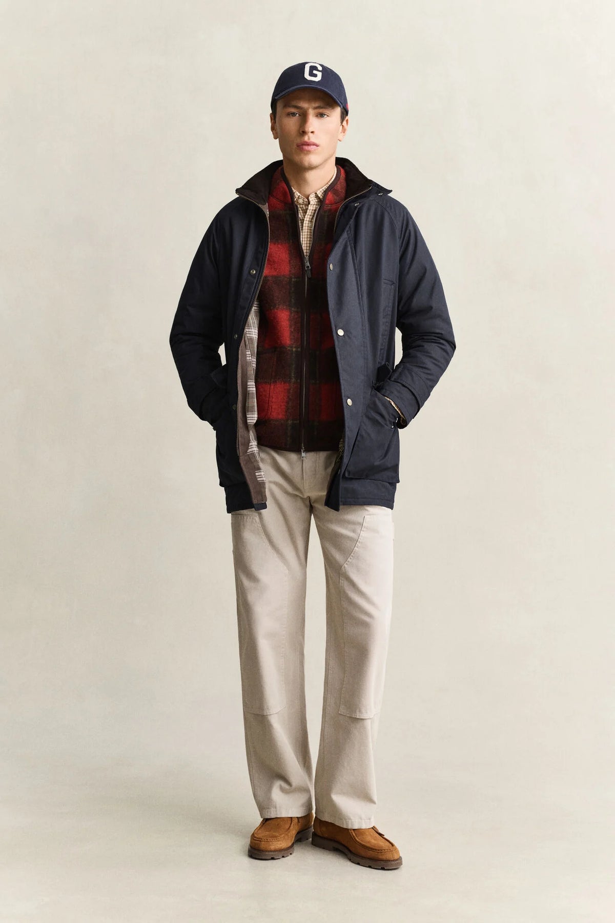 GANT WAXED DOUBLE DECKER