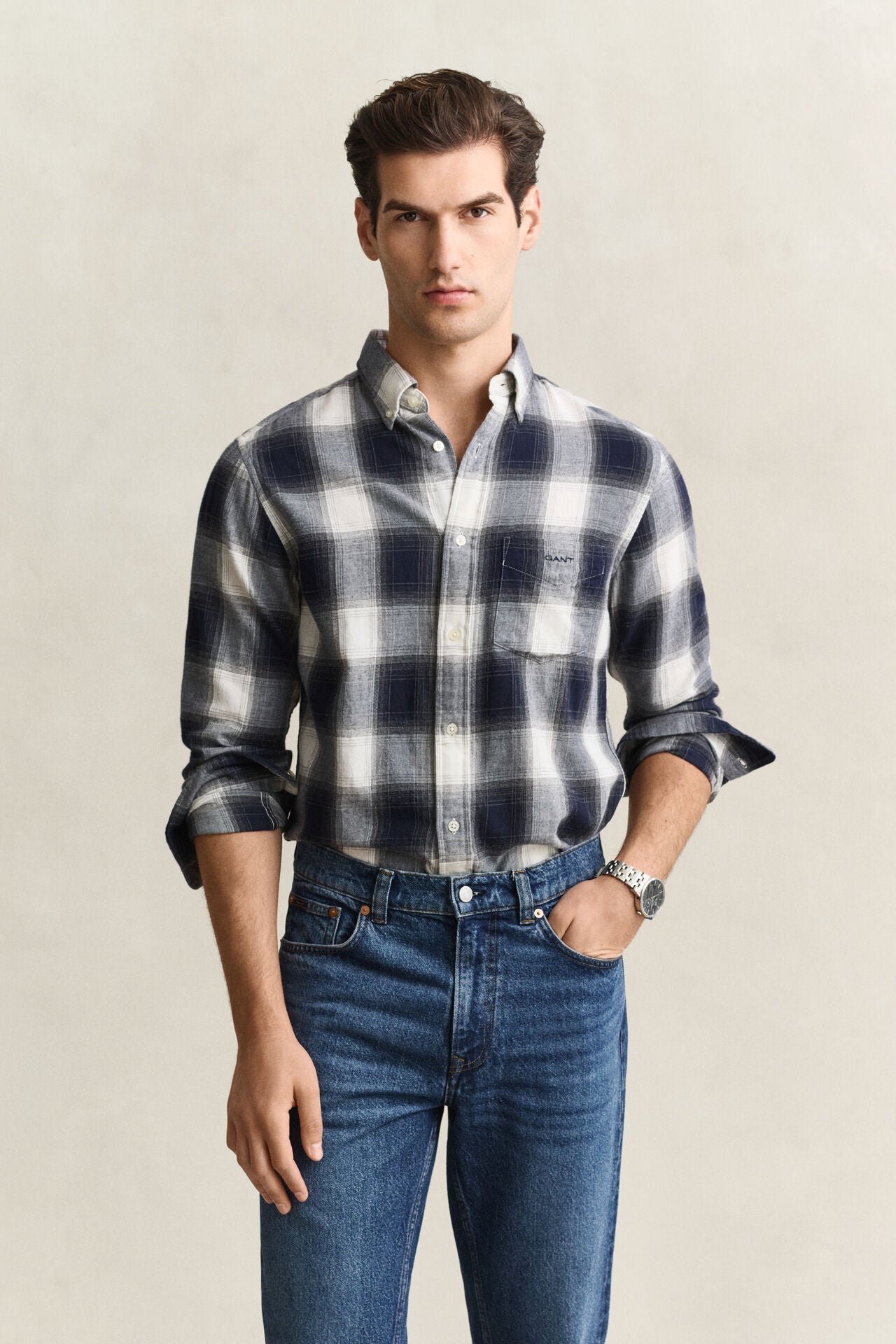 GANT FLANNEL CHECK SHIRT