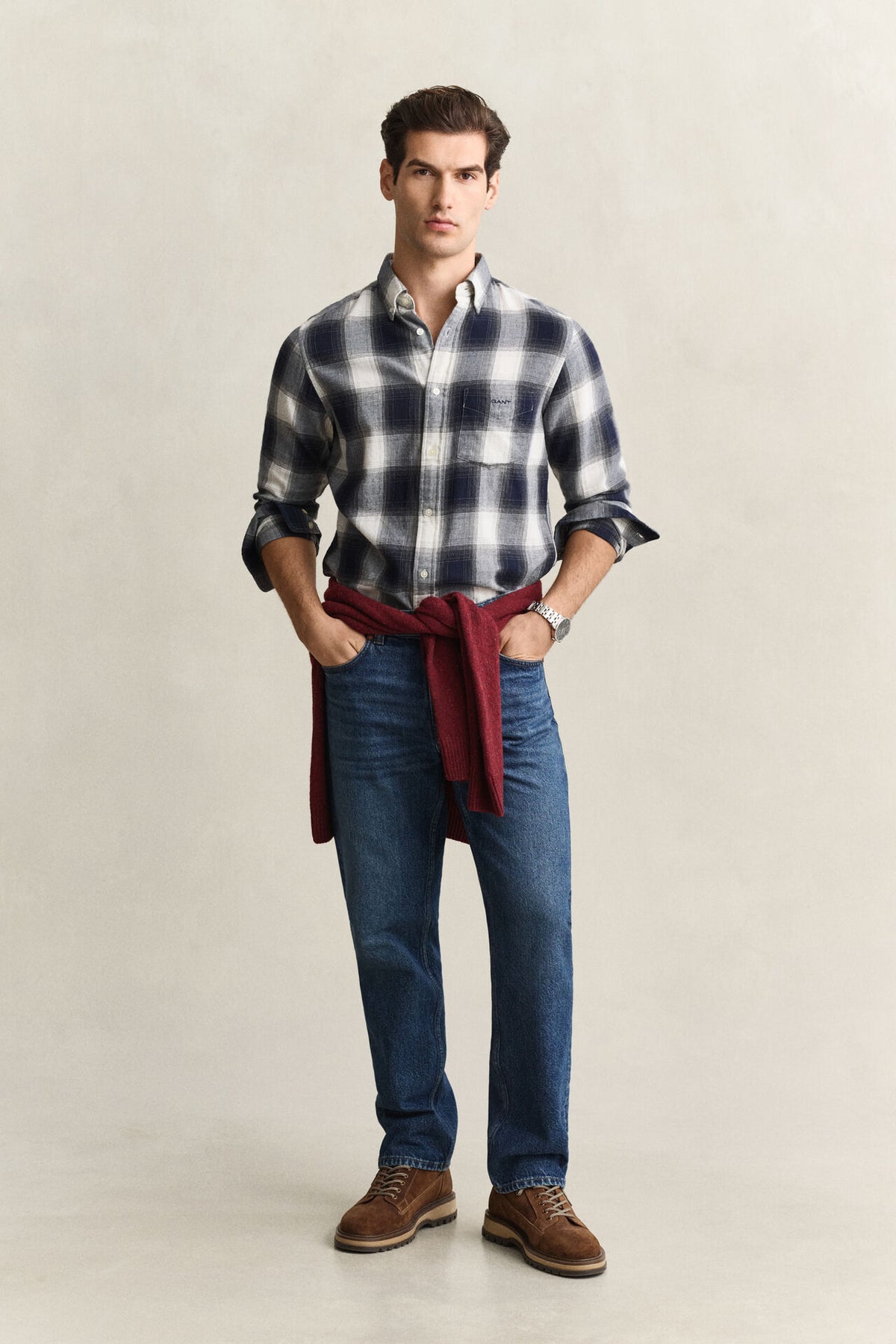 GANT FLANNEL CHECK SHIRT
