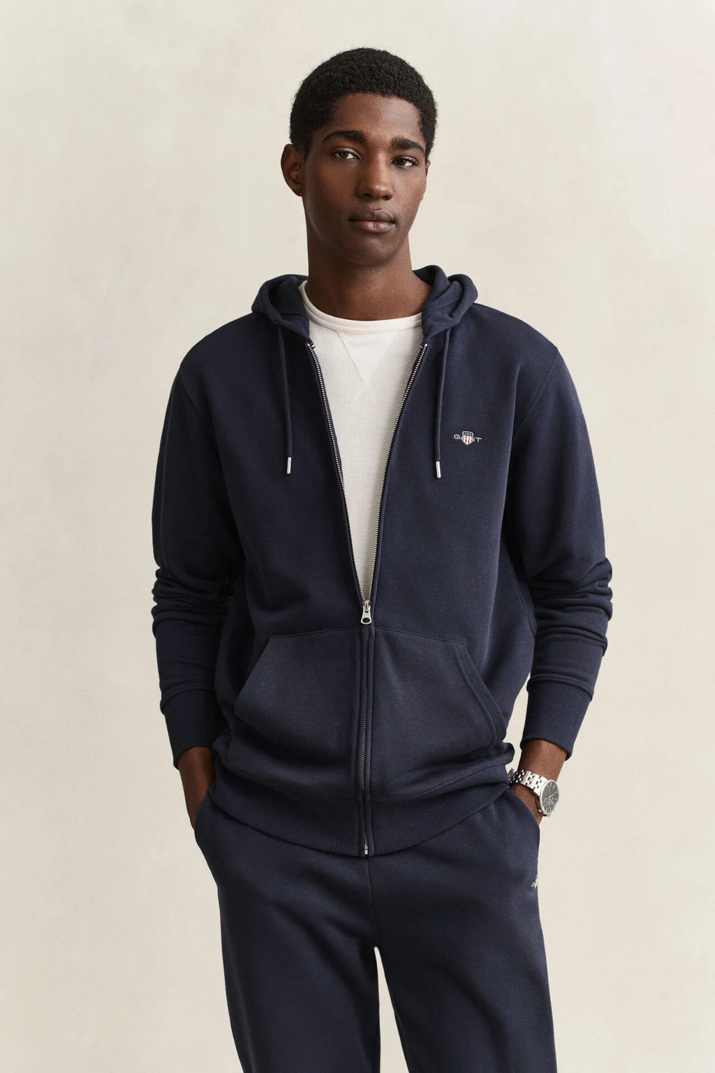 GANT SHIELD FULL-ZIP HOODIE