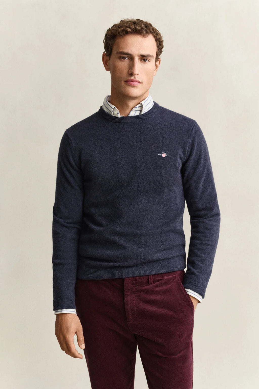 GANT LAMBSWOOL C-NECK